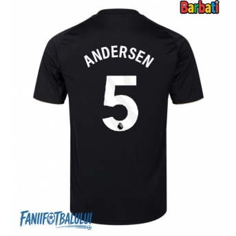 Fulham Joachim Andersen #5 Tricou Fotbal Replică 2025-26 Barbati Treilea